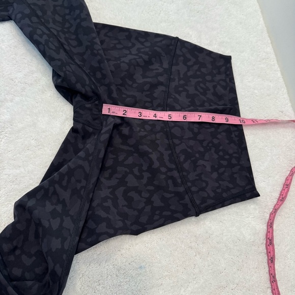 Lululemon Align High-Rise Crop Intertwined Camo Deep Coal Multi size 4 - Picture 10 of 12